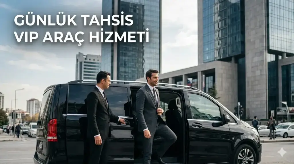 günlük vip araç ve şoför tahsisi