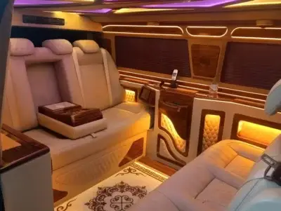 mercedes vito vip iç dizayn 2