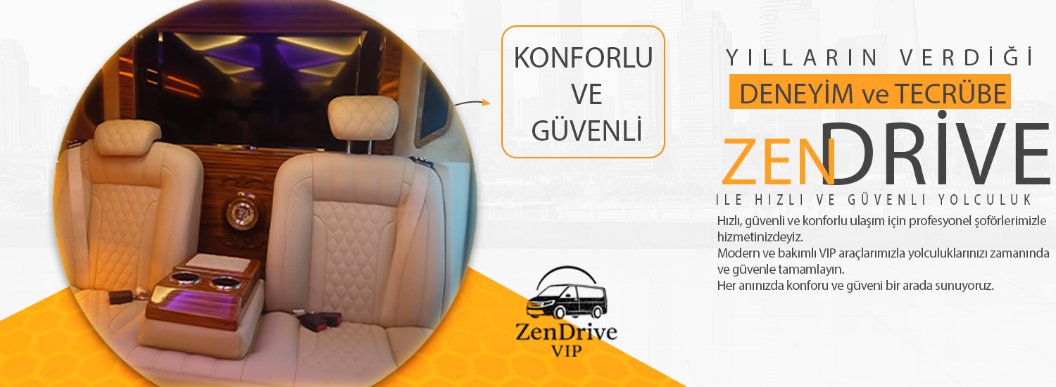 şehirler arası vip araç kiralama hizmeti